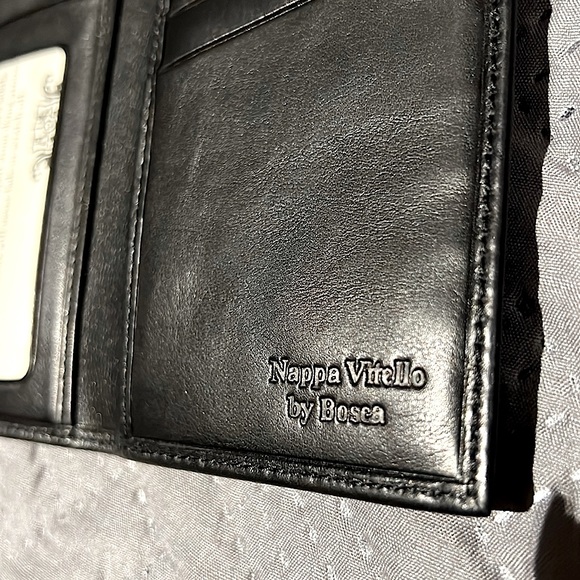 BRAND NEW BOSCA Trifold Wallet - Black - Picture 11 of 14